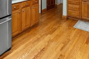 New hardwood flooring in a residential home