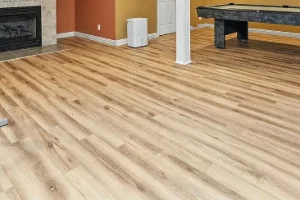 New hardwood flooring in a residential home